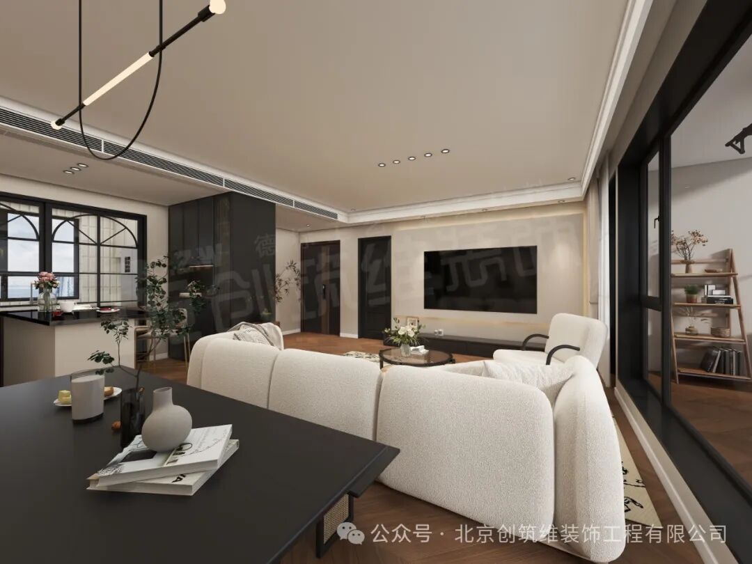 御东君临|145㎡4室2厅3卫1厨轻法式风格装修案例-24