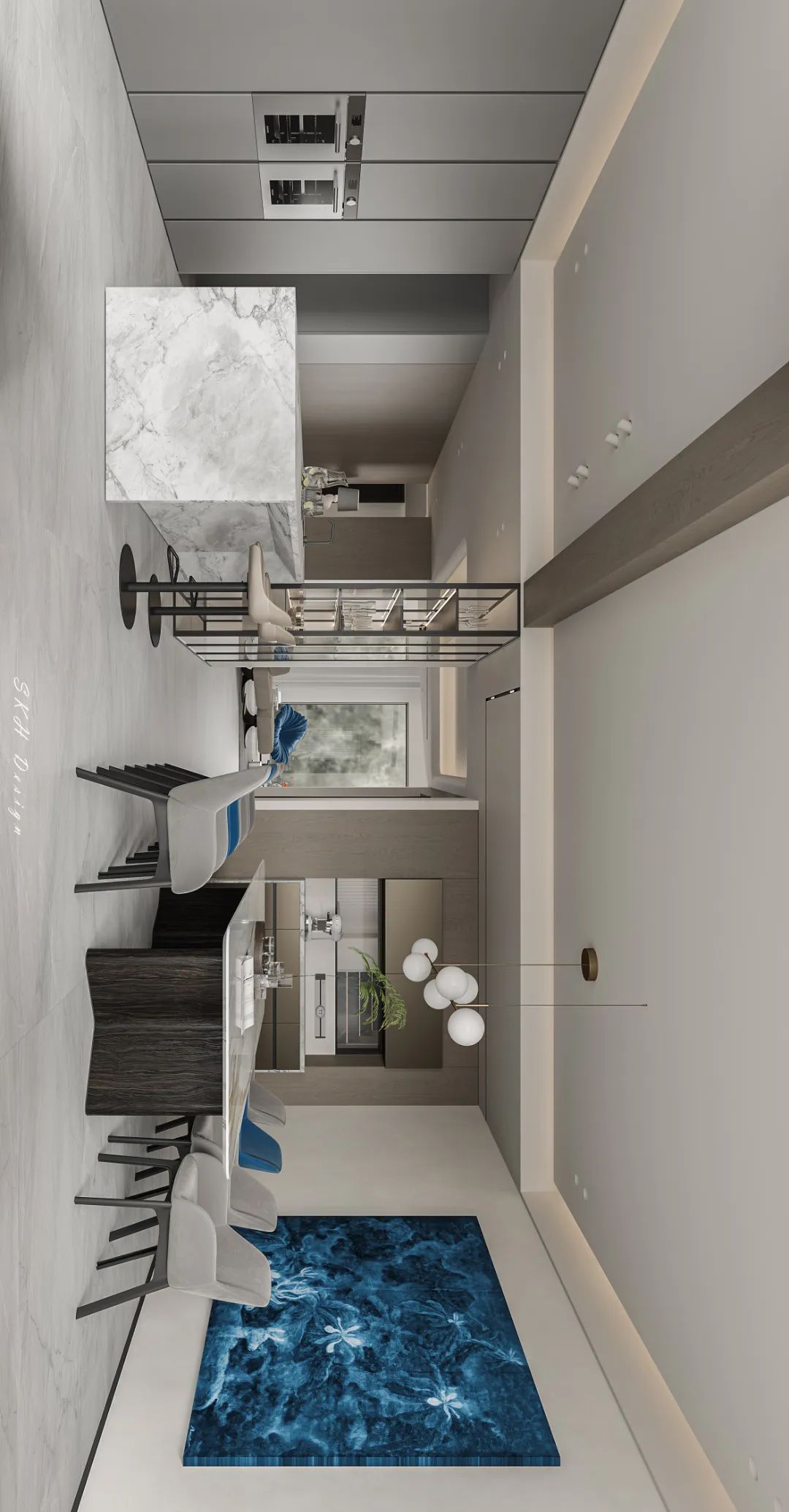 栖园星河时光丨观享际SKH室内设计-49