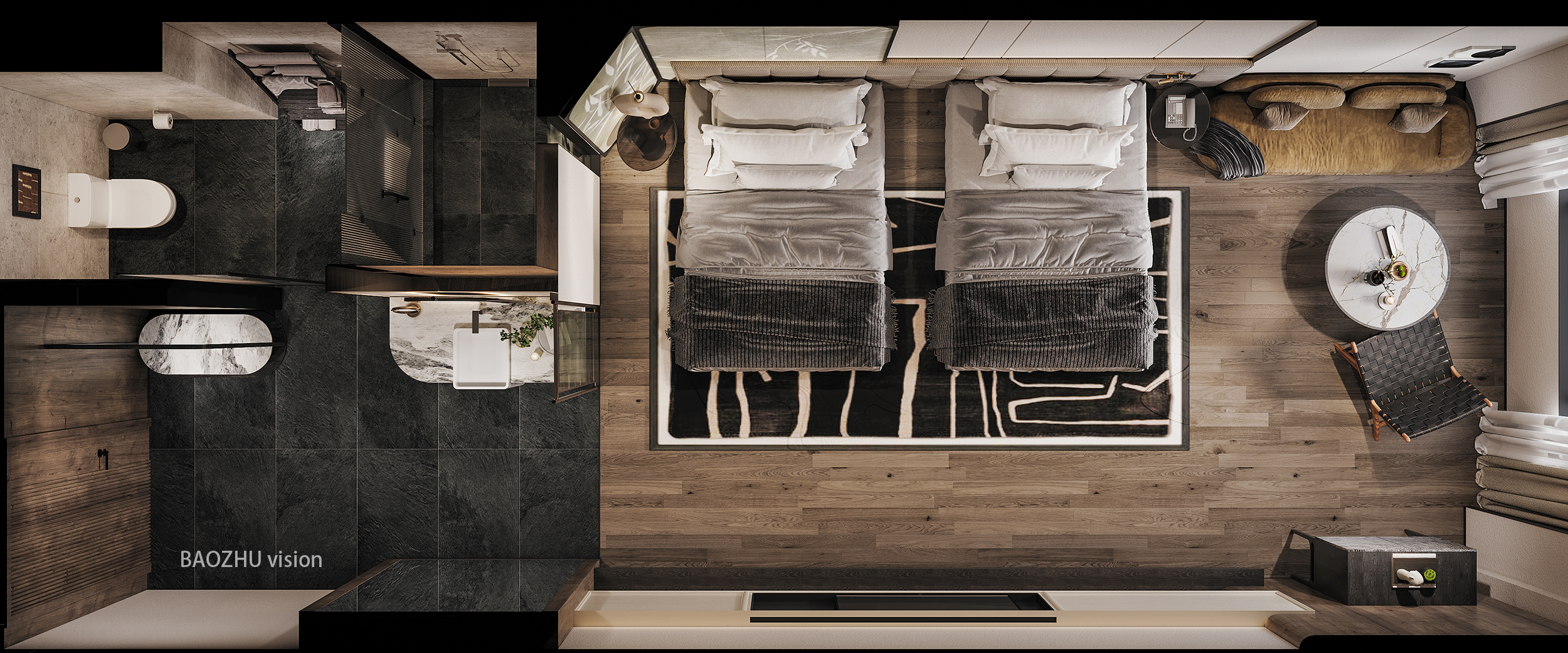 温德姆酒店客房-8