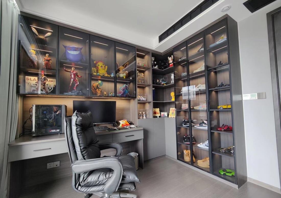 众舍装饰丨平层丨双清湾现代风格-12