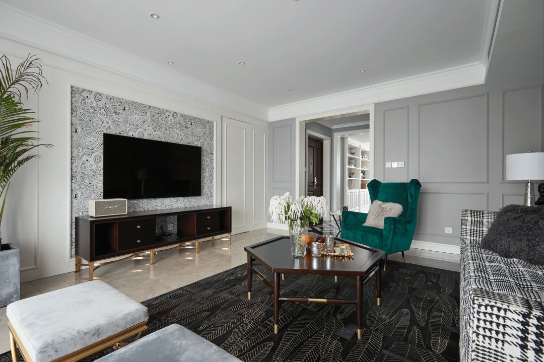 杭州摩登美式住宅的优雅艺术-6