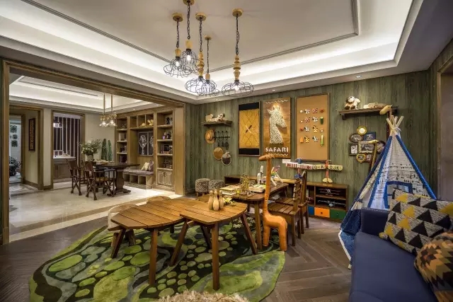 200㎡昆明中航云玺大宅  布鲁盟室内设计-45