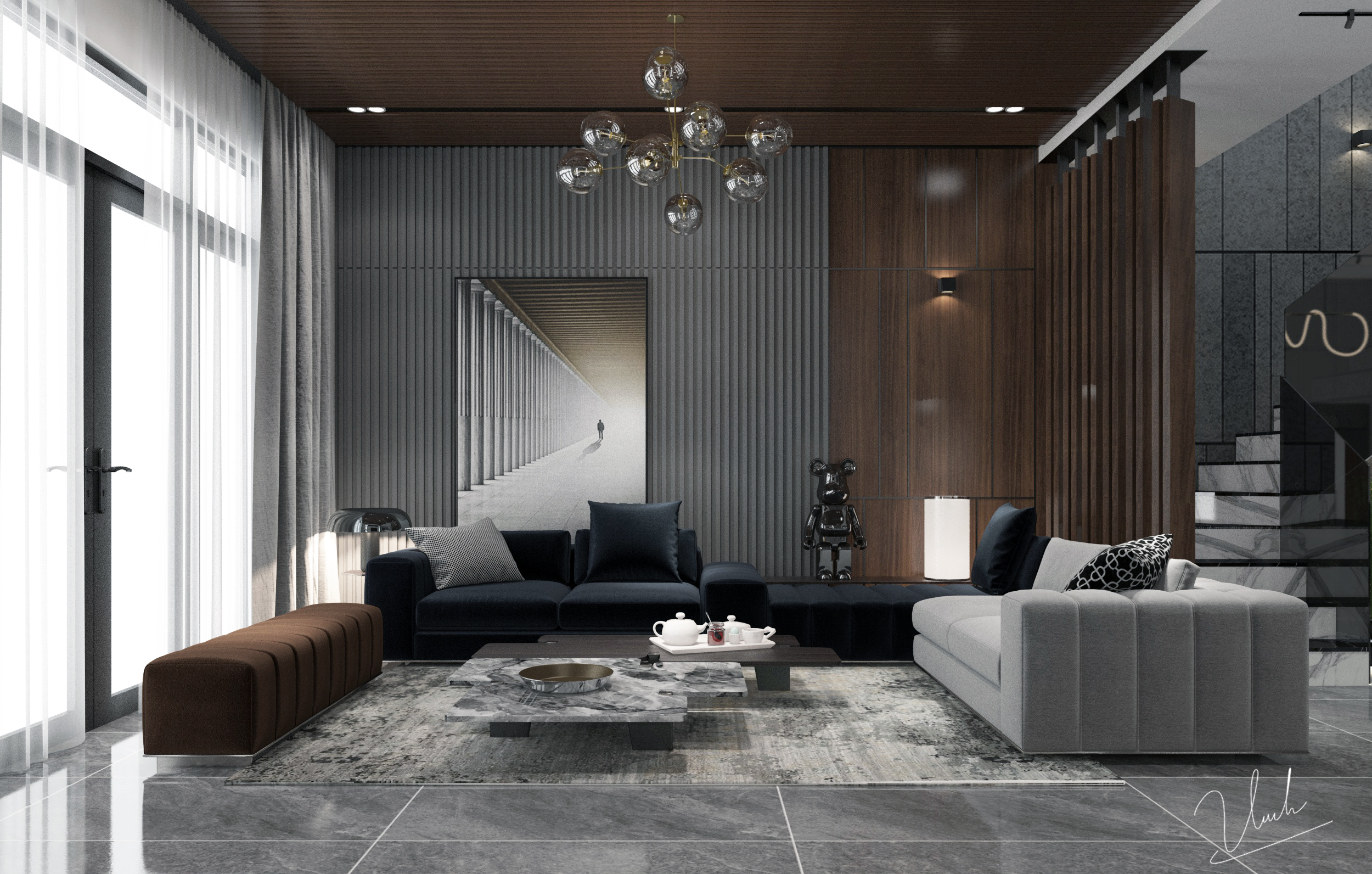 Interior - Livingroom Design - Binh Duong City-4