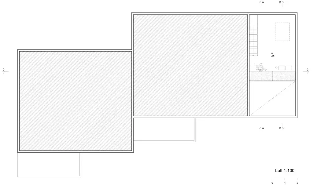 挪威冬日理想住宅 | 黑白桦木之家-13