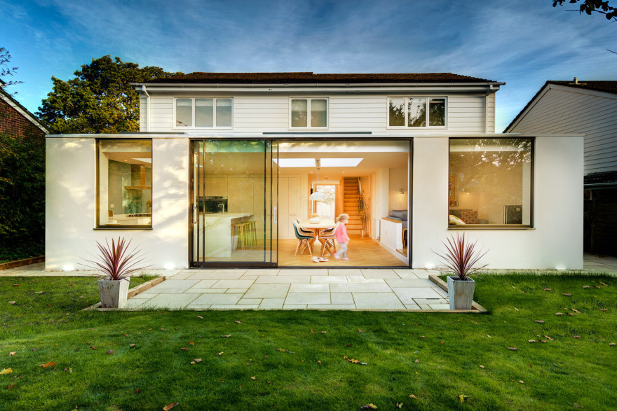 英国温切斯特老宅的现代改造-26