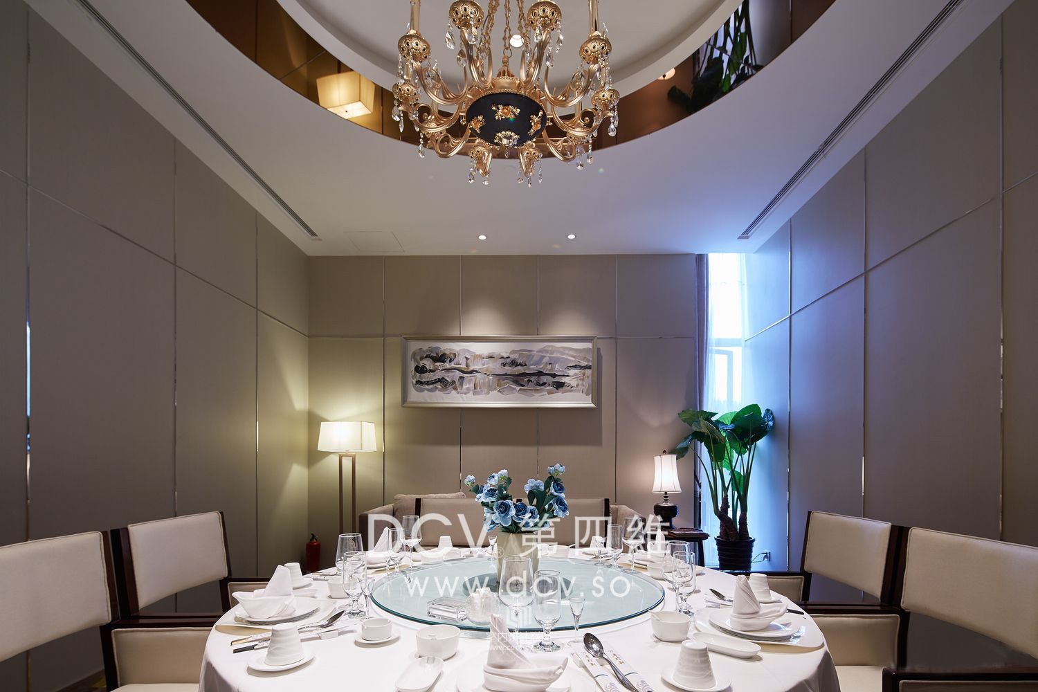 王咏--西安-粤珍轩时尚粤菜中餐厅设计（阳阳国际店）-38