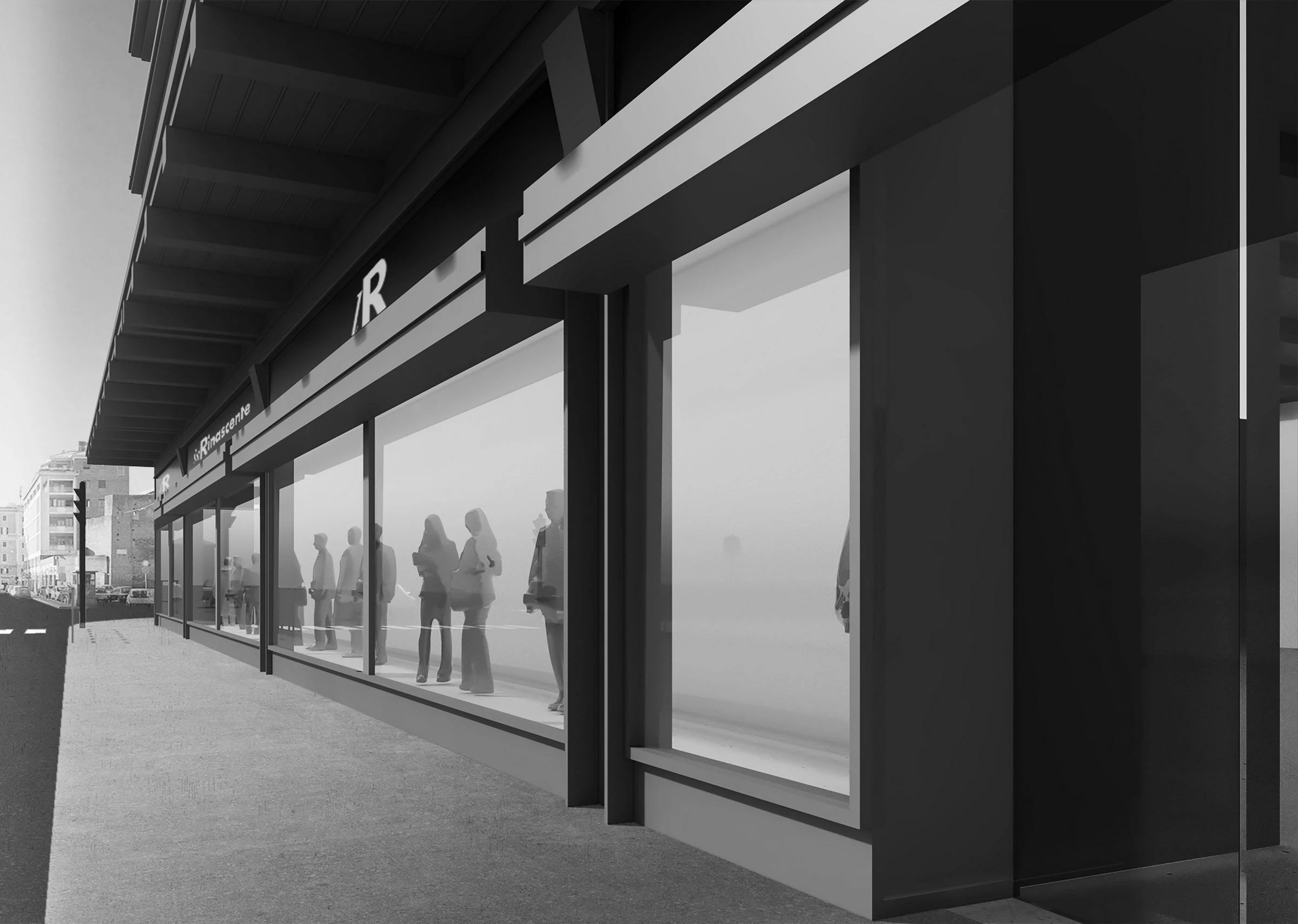 菲乌梅广场的文艺复兴百货丨意大利罗马丨2050+-55