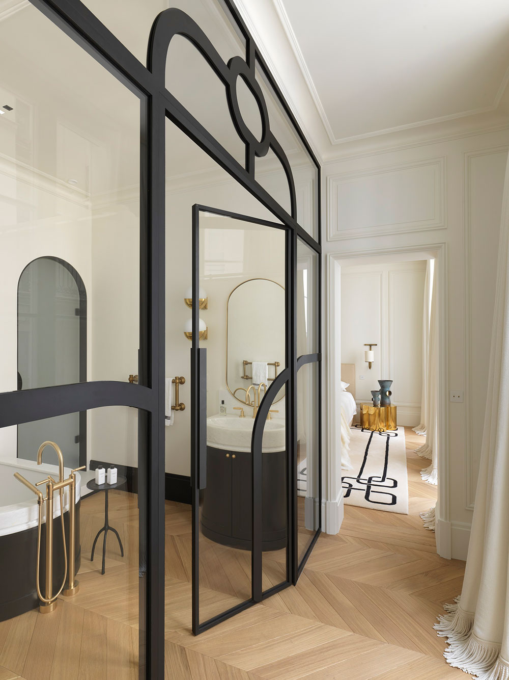 巴黎中心时尚公寓，百年建筑与现代设计的完美结合-15