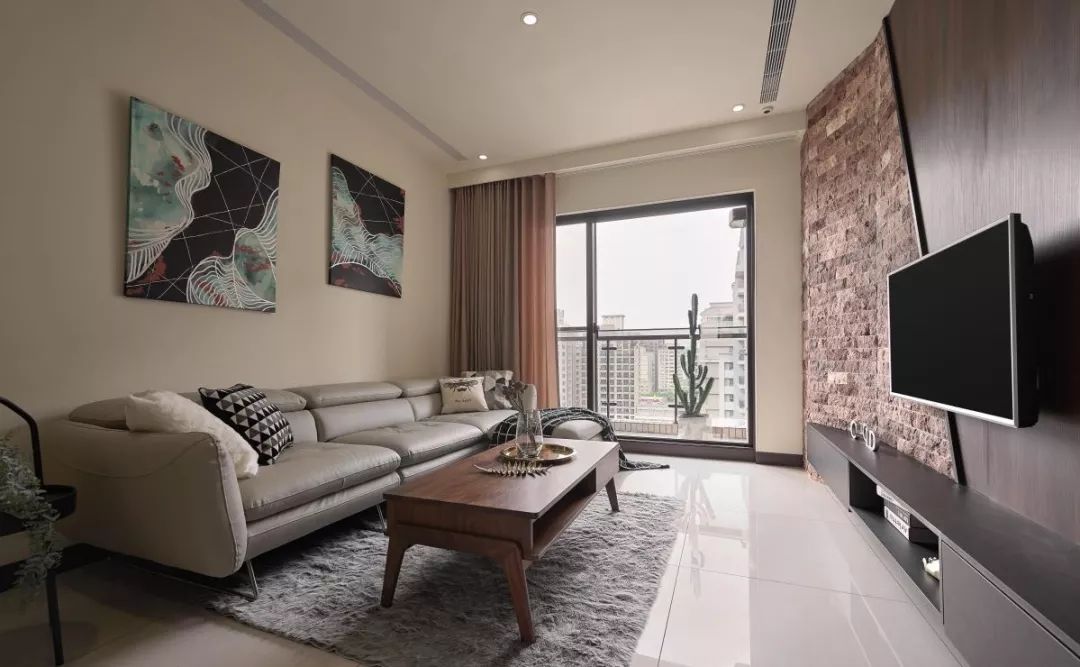 简约质感居家,线条律动打造舒适空间-12