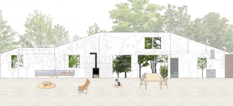 緑とつながる家丨日本长野丨西田司,ondesign partners-16