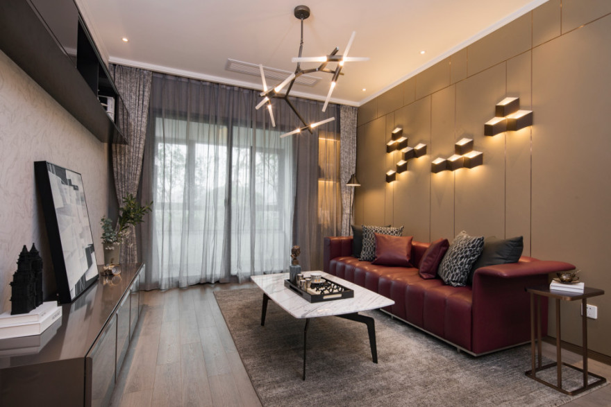 邵莉力作 | 湖州样板间设计 | 摩登都市时尚美居-55