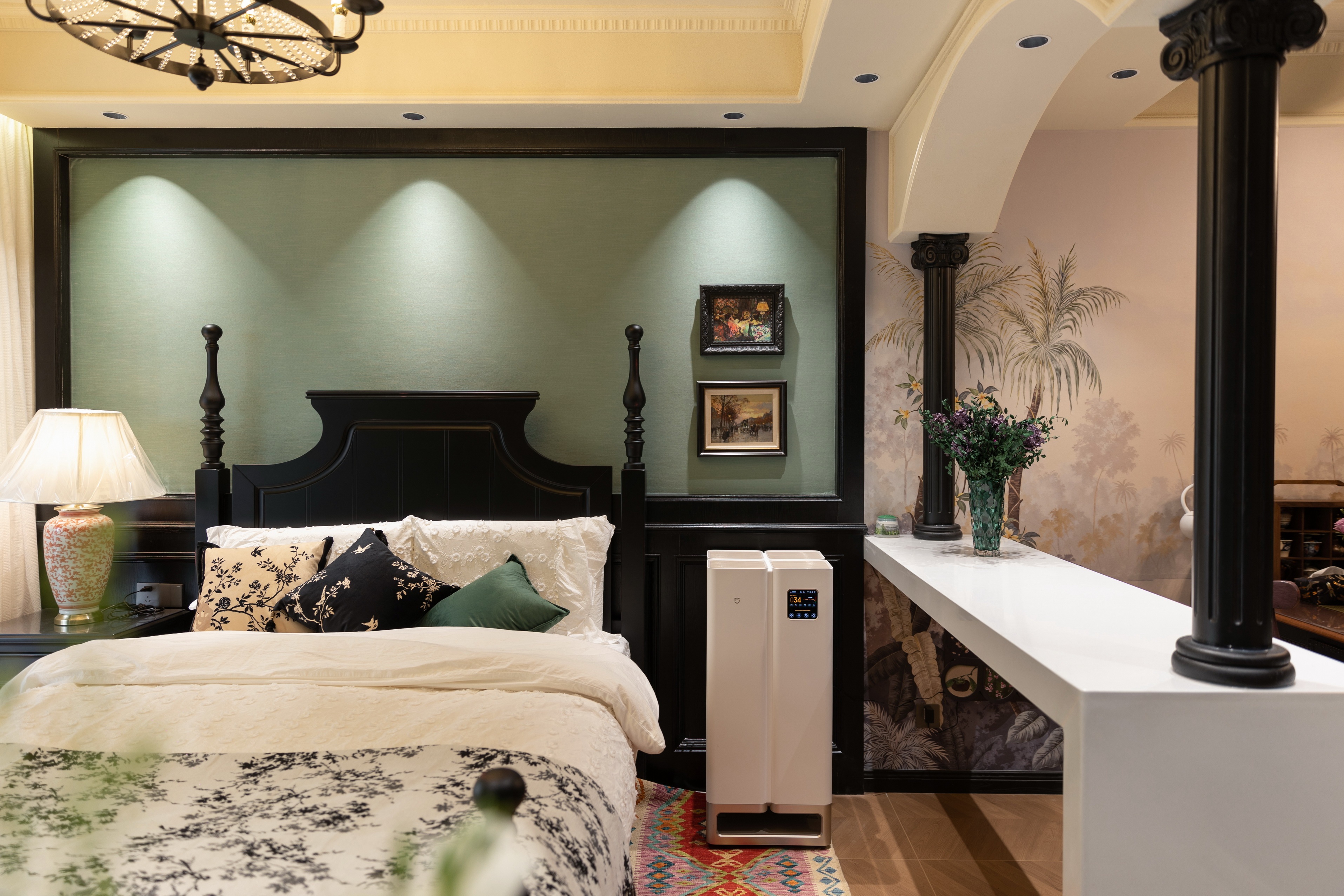 洛阳法式复古50㎡全案丨中国洛阳-6