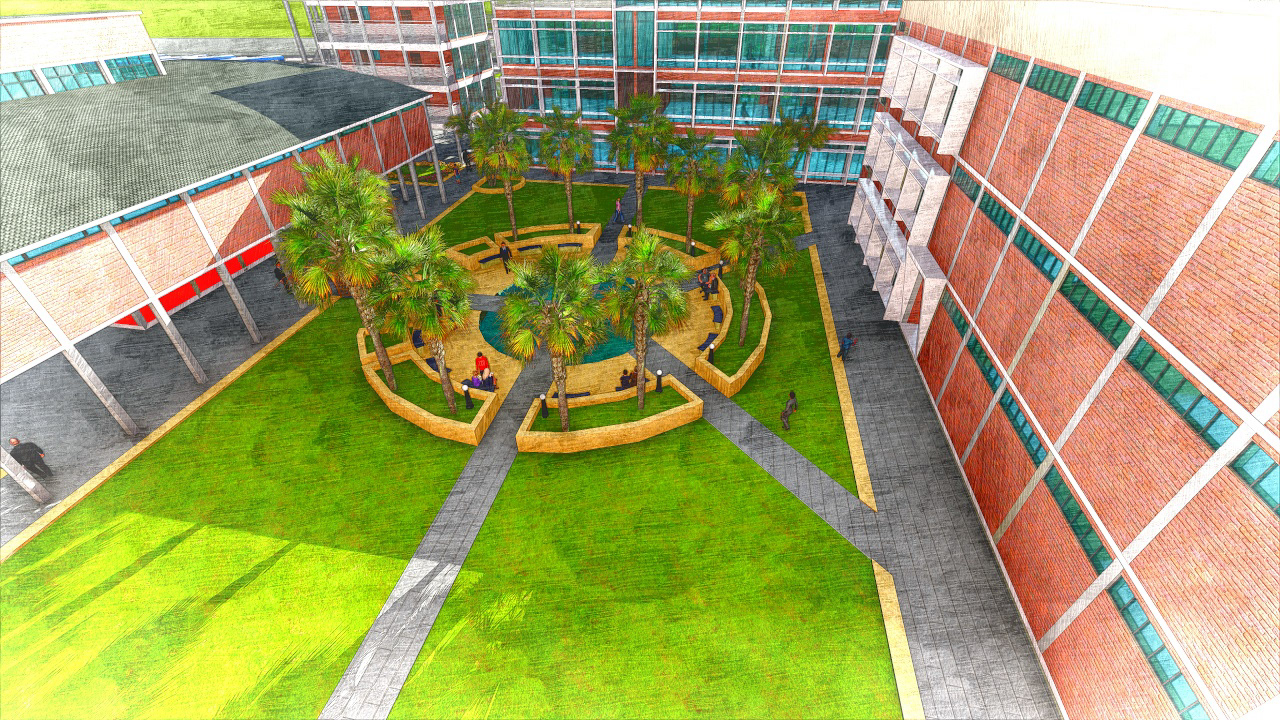 热带中学设计丨尼日利亚拉各斯-24