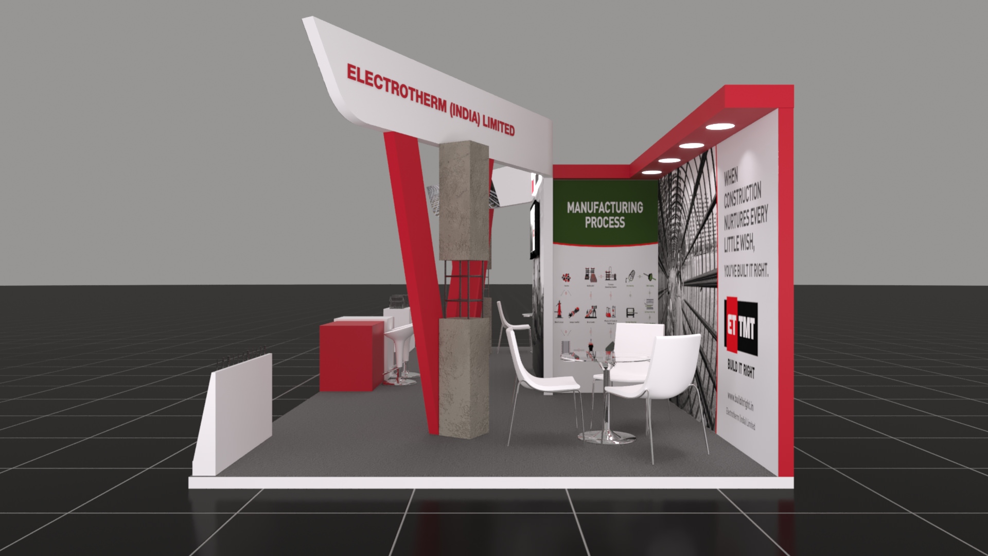 ET TMT Stall Design for Credai Expo-1