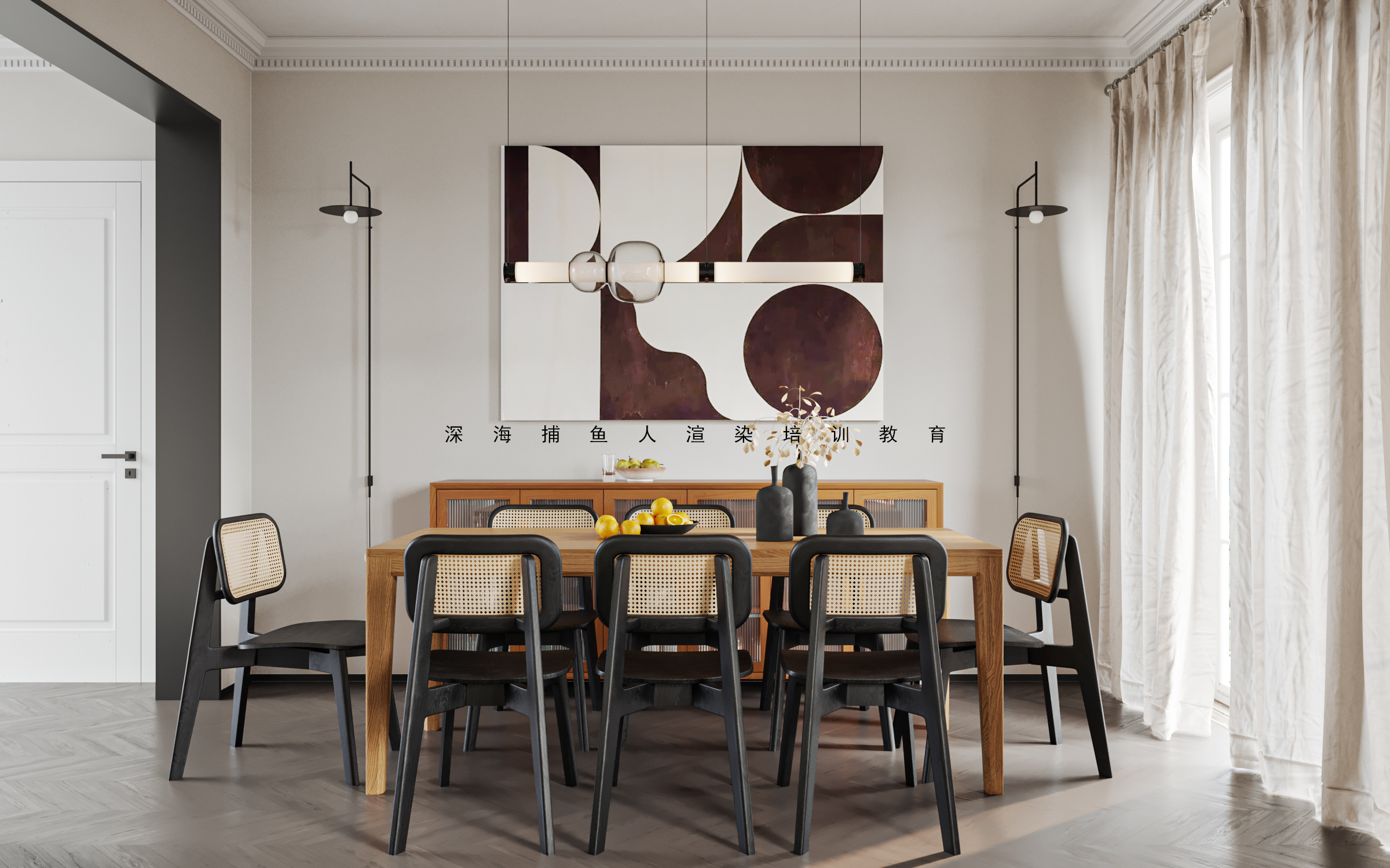 阑珊处的捕鱼人 | 知名设计师打造的简约中式家居之美-9