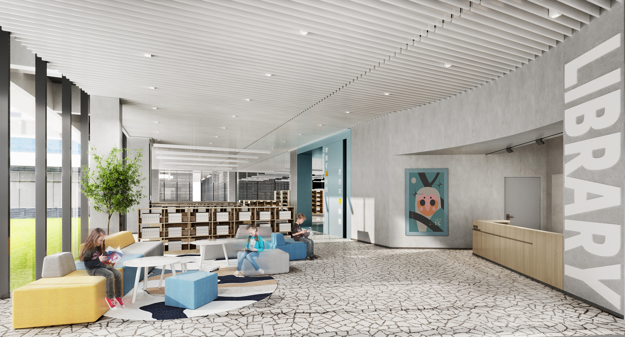 广州沙步复配学校室内方案丨中国广州-0