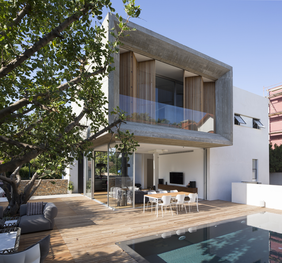 以色列水畔石山现代别墅-53