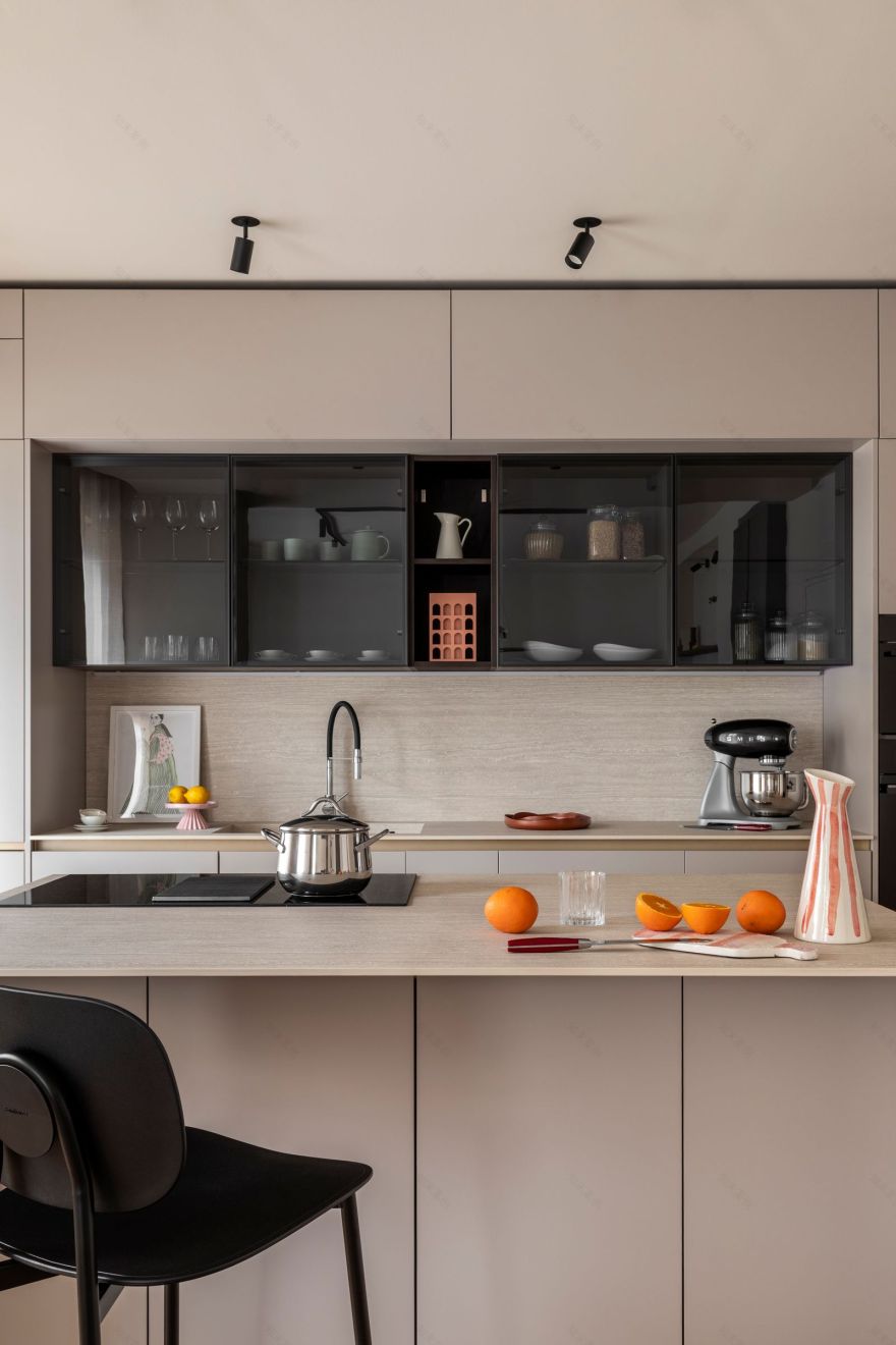 米兰90平Japandi风格公寓改造丨意大利米兰丨建筑师Rossella Corica-29