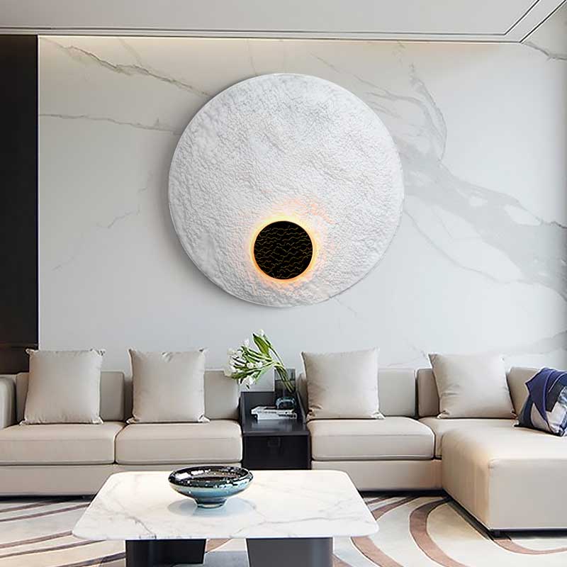 简欧风客厅书房-6