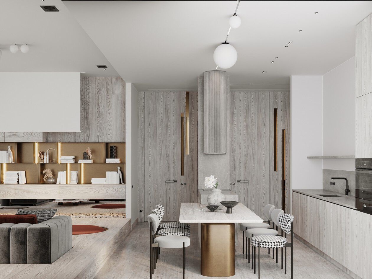 120㎡多彩居住空间，细节丰富！-1