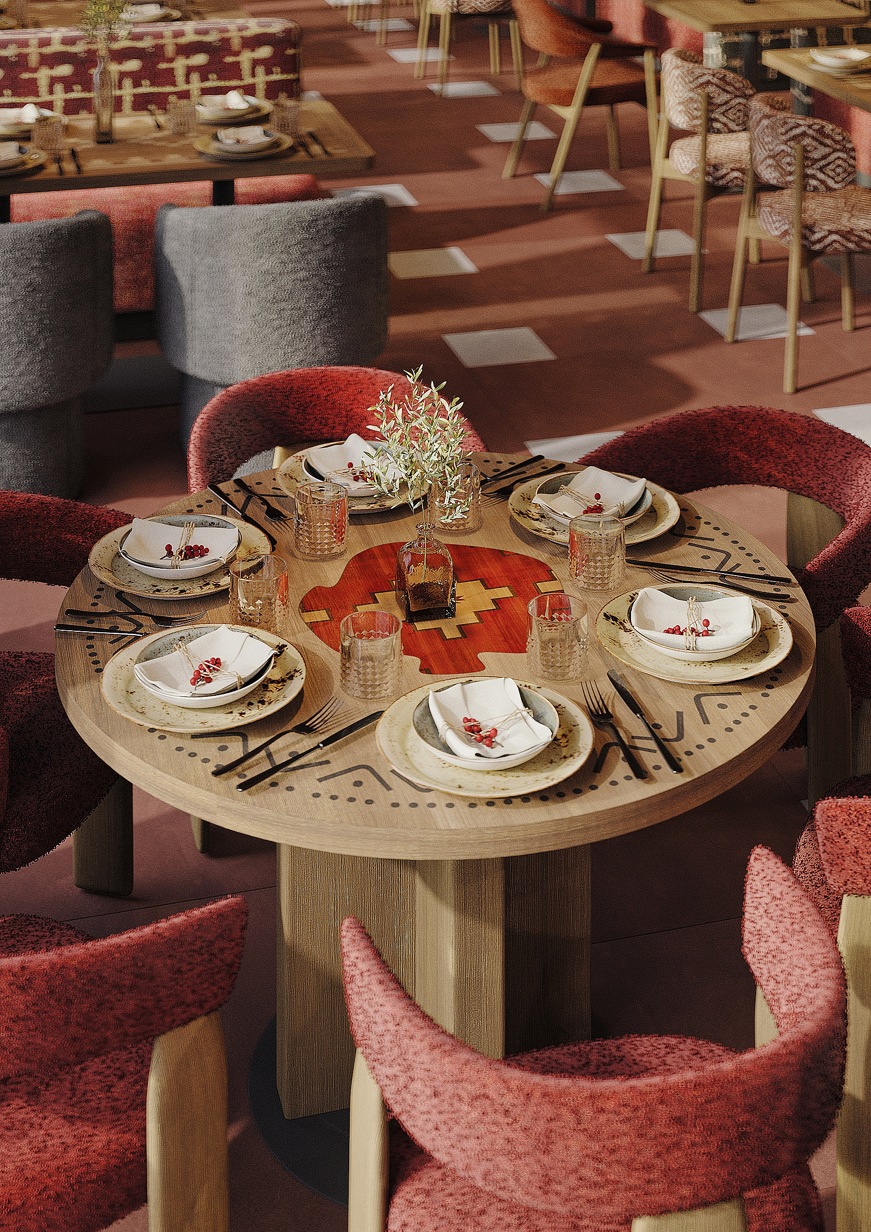 楼座餐厅丨俄罗斯乌里扬诺夫斯克-10