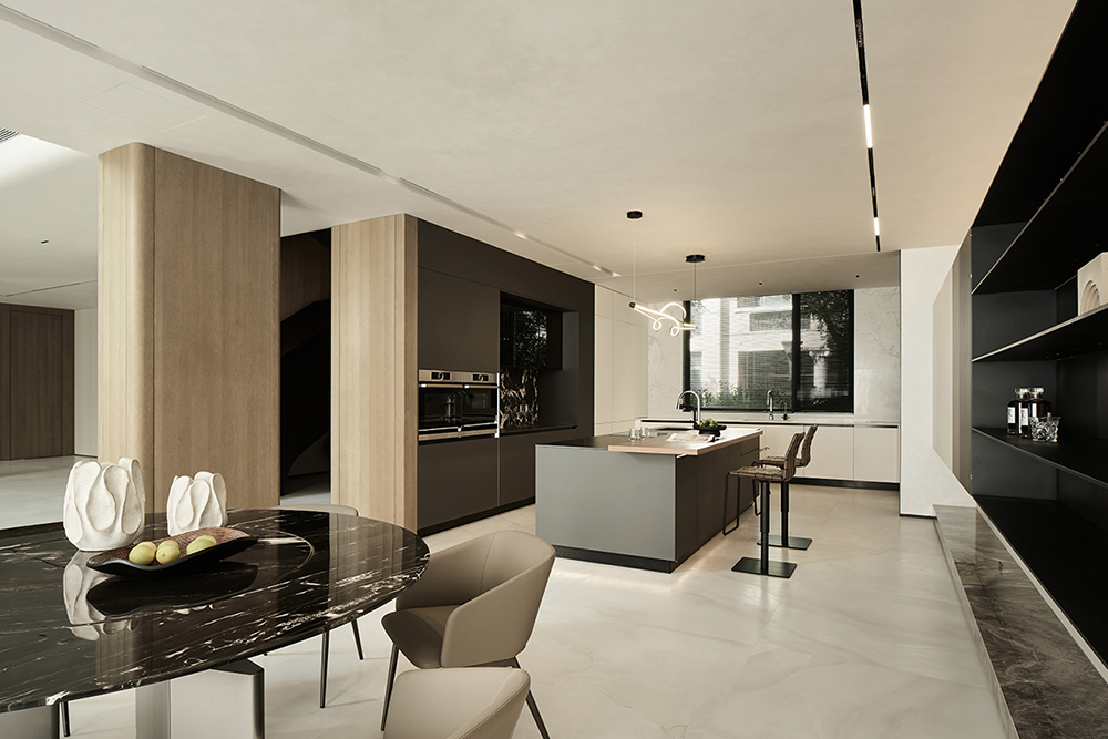 私宅设计|纯粹的简约丨中国山东丨单行线 朴言-20