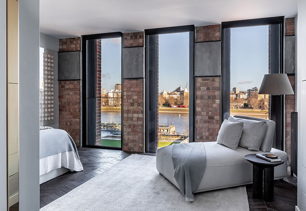 伦敦电池电站改造的时尚公寓设计-14