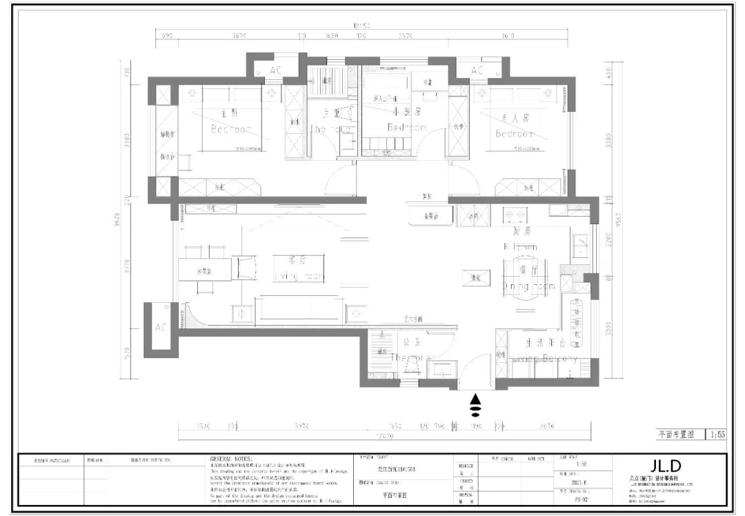 北欧风清新之作 · 福建漳州室内设计案例丨中国漳州丨JLD 设计-37