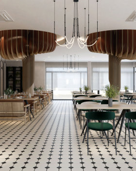 Modern Restaurant and Cafe
