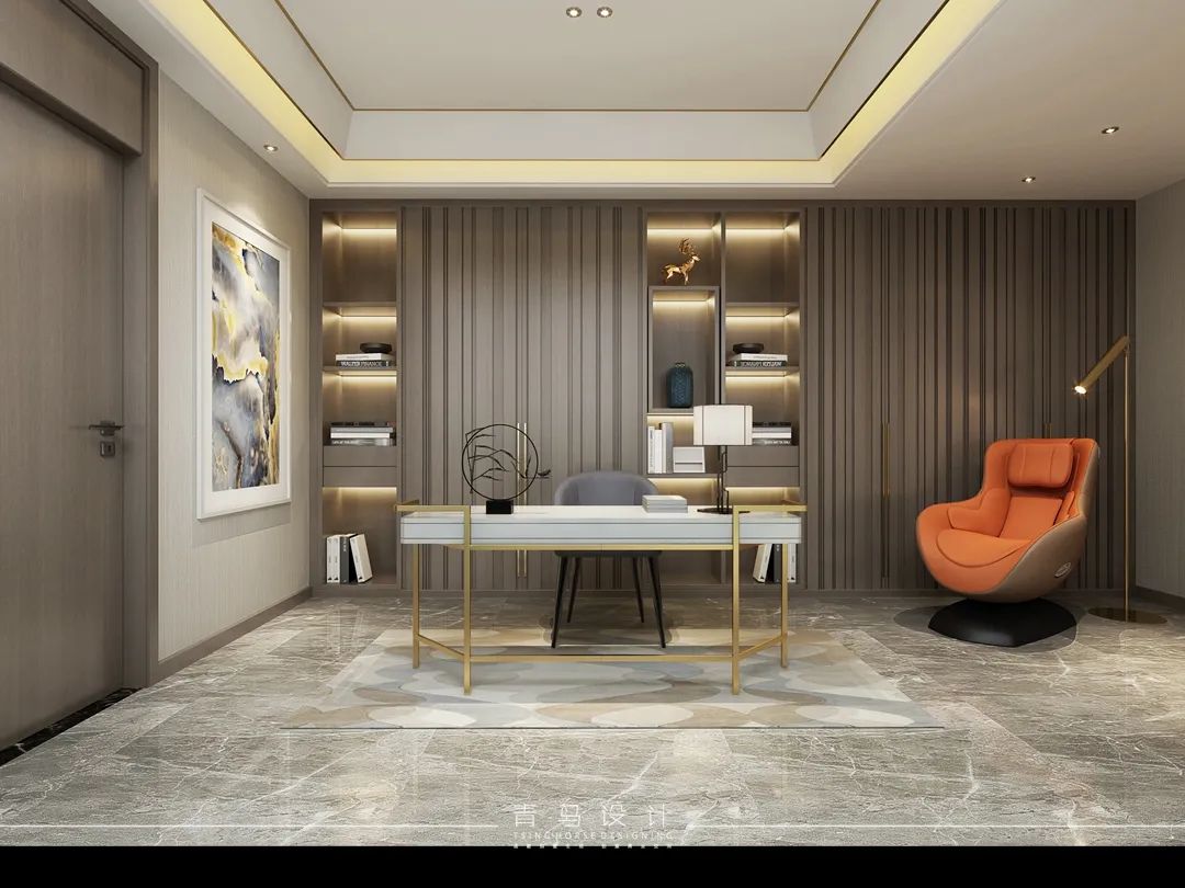 雅居乐御宾府·现代风格·王洁设计师的精致生活空间丨青马别墅空间设计-47