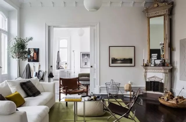 "黑白映像 | Fuuxo Studio 打造北欧风顶层公寓"-6