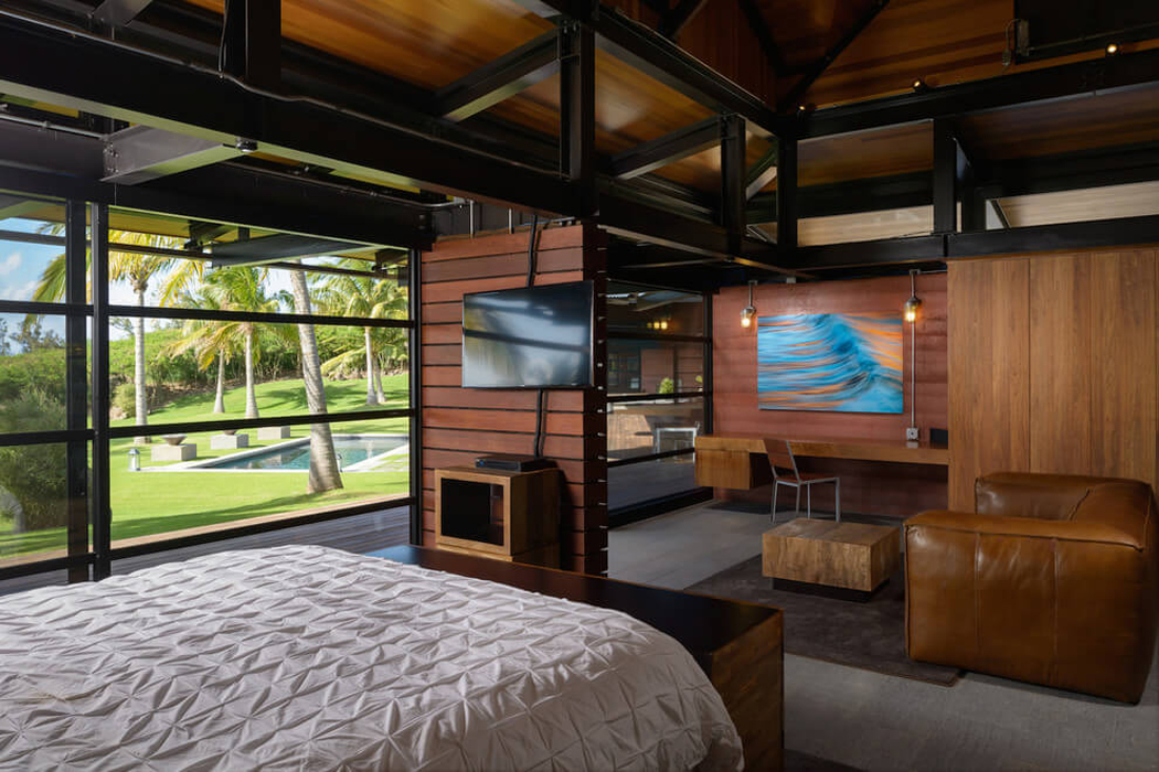 夏威夷海滨一层住宅度假屋丨美国夏威夷丨Kasprzycki Designs,Olson Kundig-30