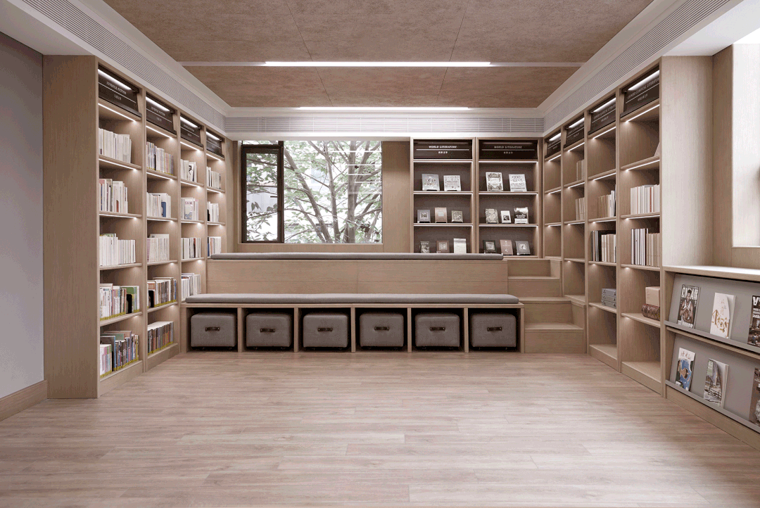 康德双语实验学校图书馆改造丨中国上海丨登本设计-25