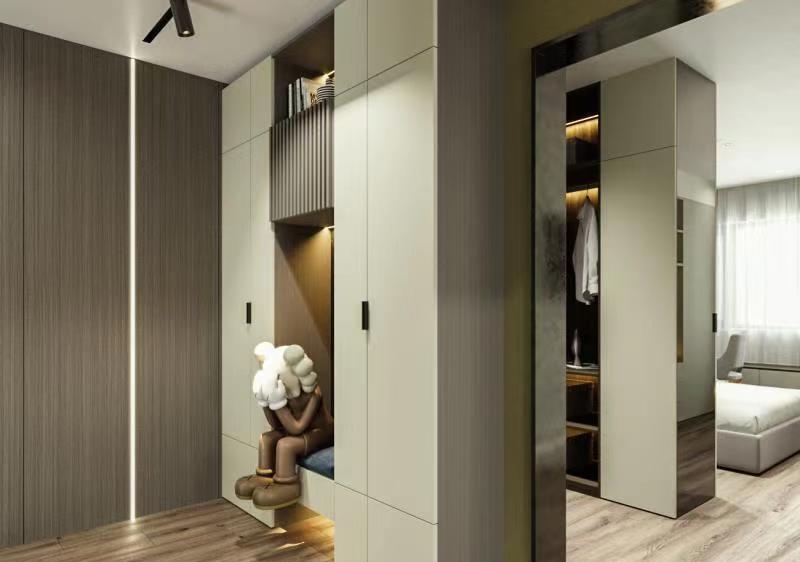 邯郸现代轻奢全屋定制家具展厅设计丨中国邯郸-12