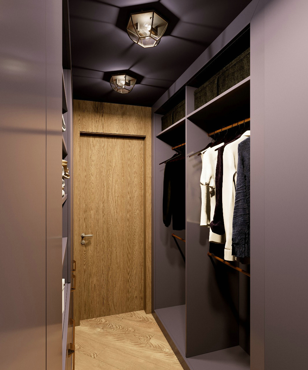 现代轻奢绿色公寓，极简之境的国外小户型设计-7