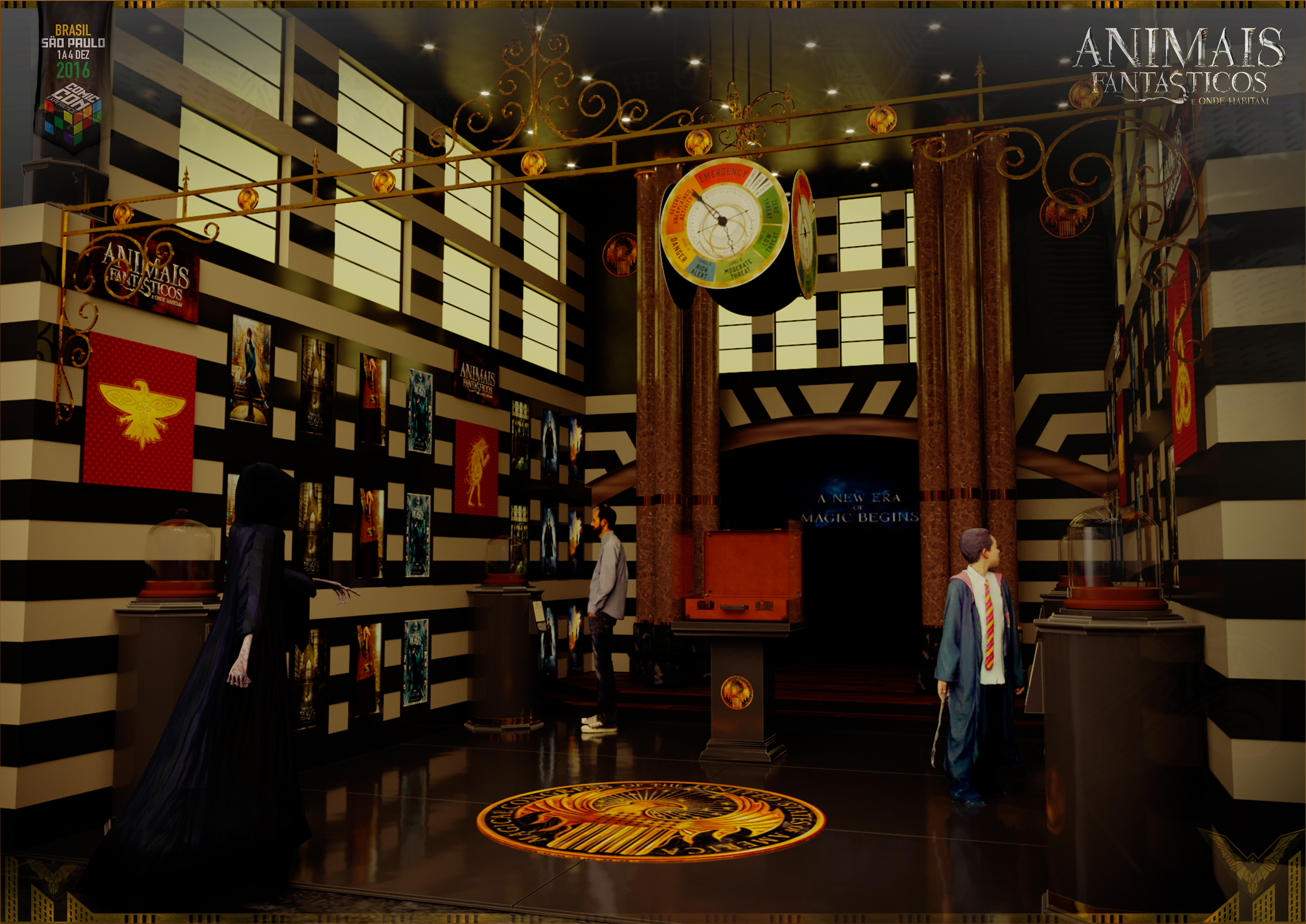 Fantastic Beasts Concept Booth Revisited - CCXP 2016-1