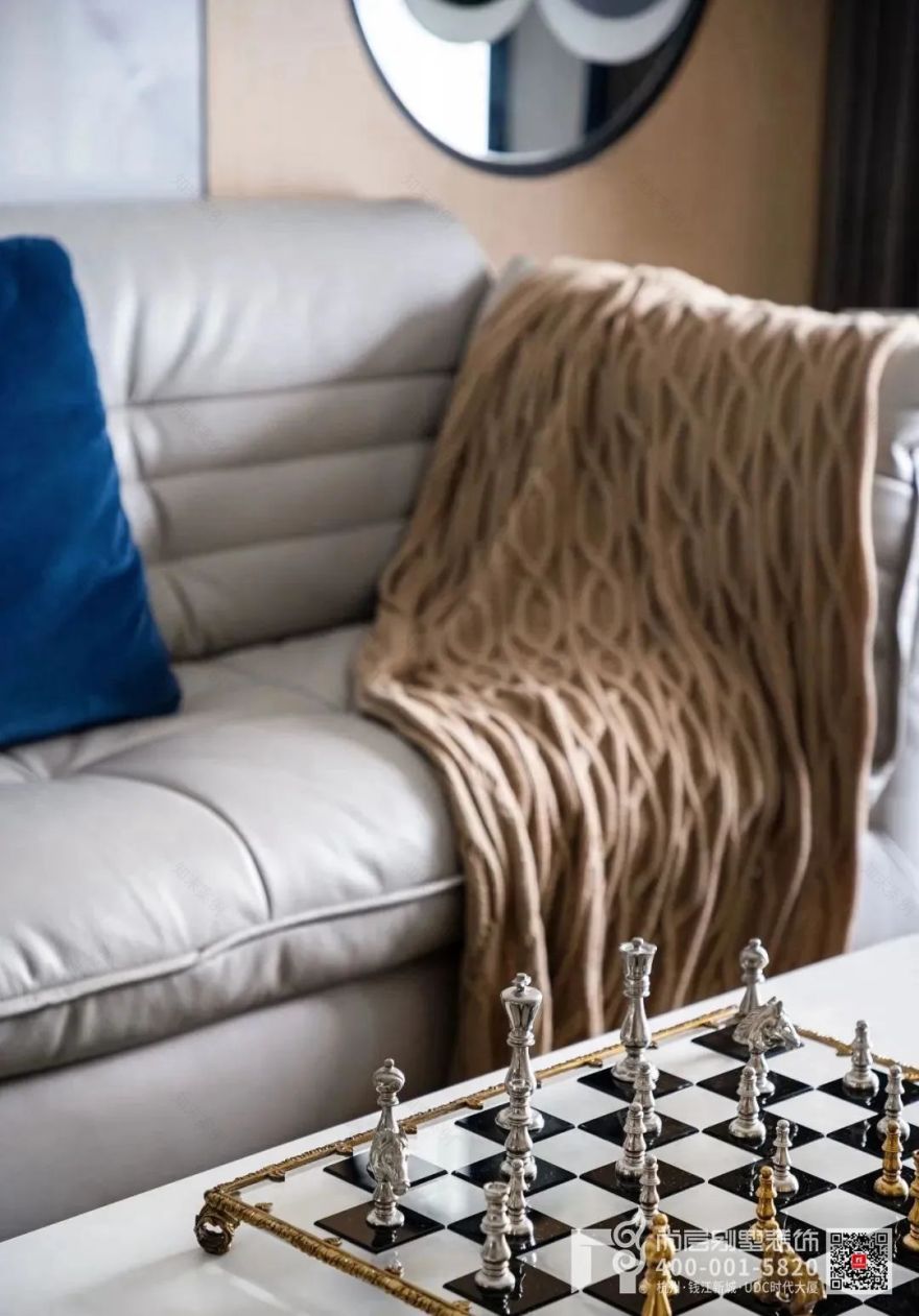 现代大平层设计丨杭州尚层装饰-13