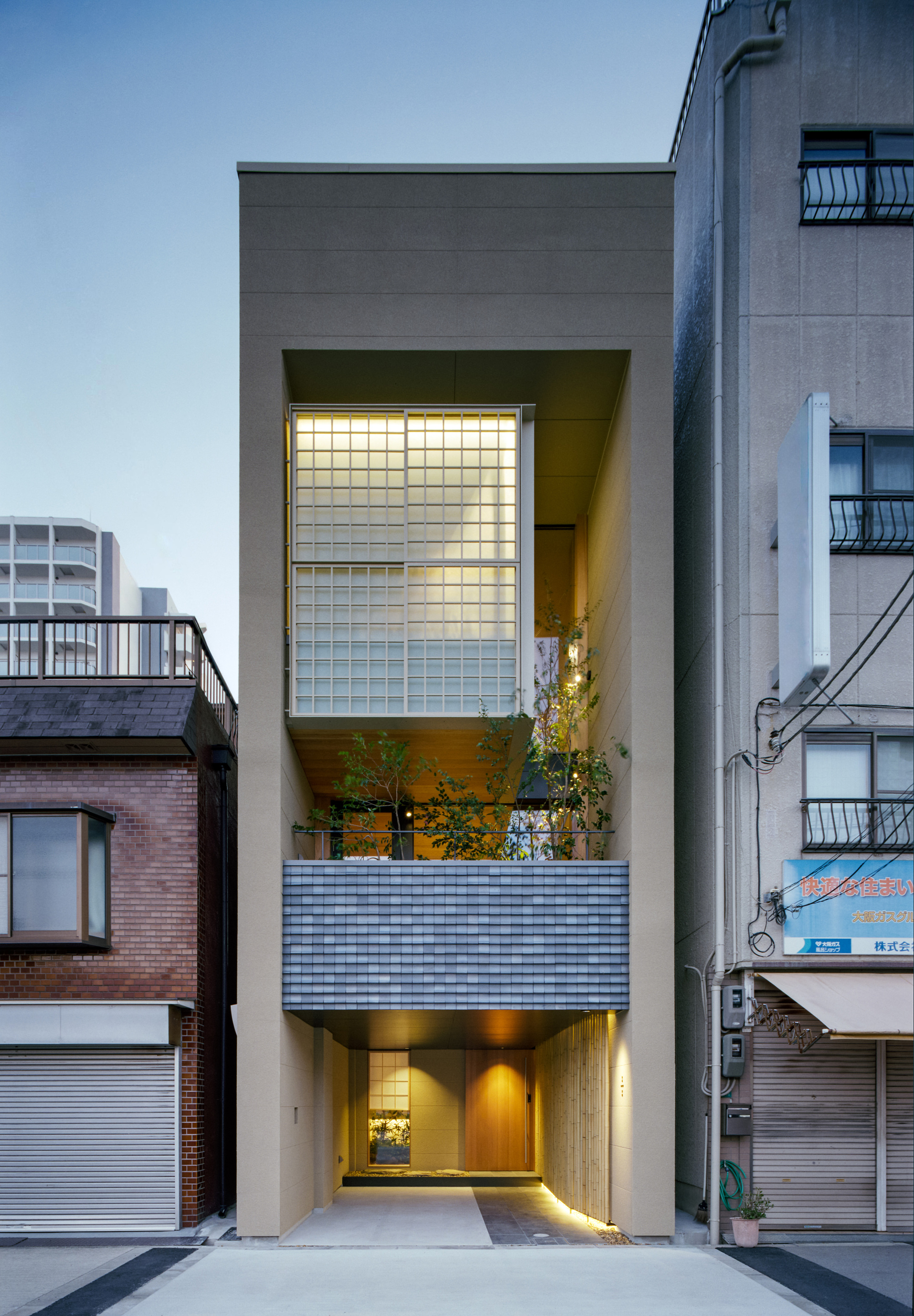 Minato  ku私人住宿丨日本大阪丨FujiwaraMuro Architects-39