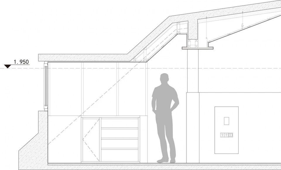 孟莎顶阁楼居所丨中国上海丨栖斯设计-54