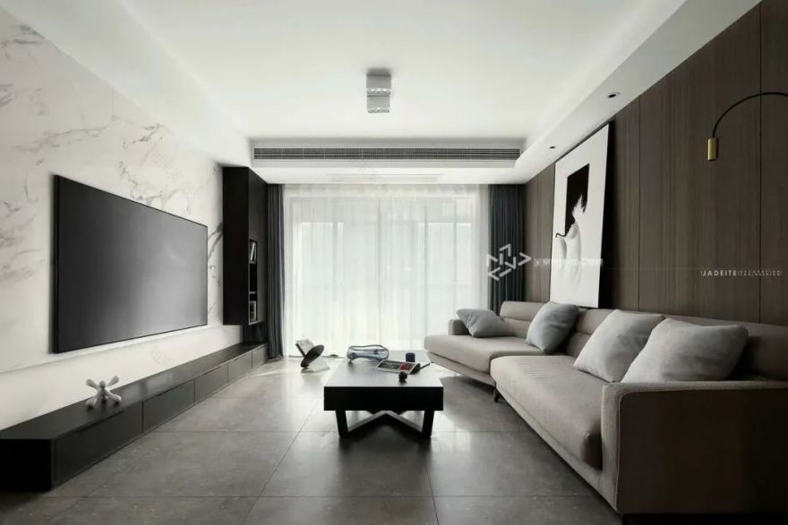 黑白灰调,塑造高级质感家居空间丨中国苏州丨袁相南-12