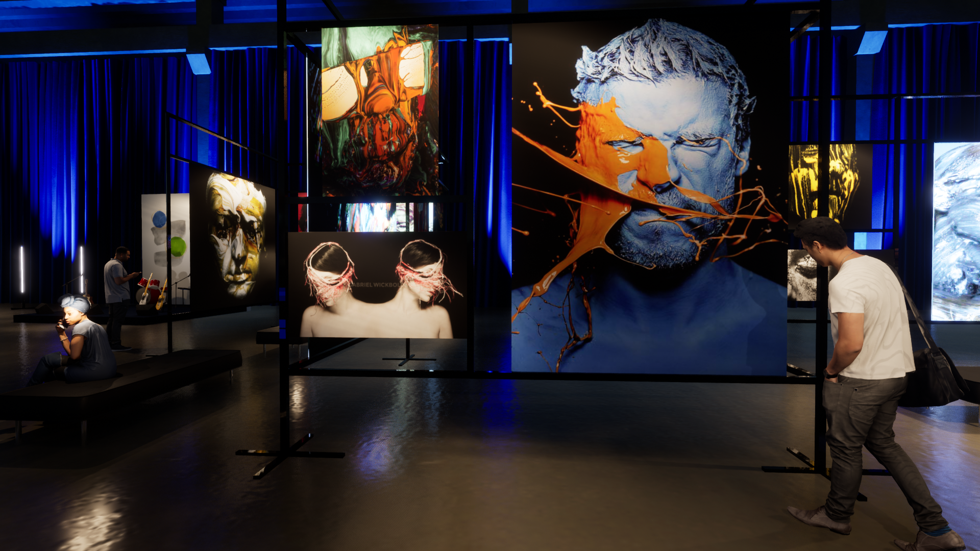 Cenografia Allergan Tátil lançamento-18