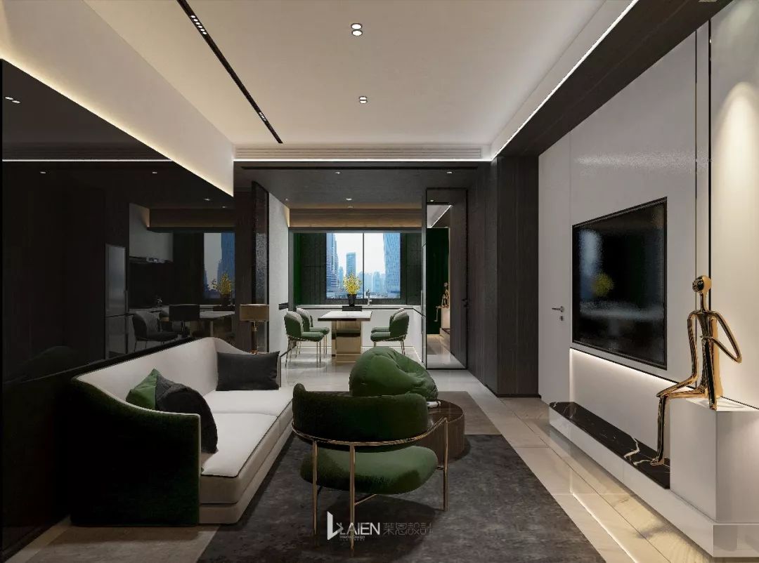 上海颐盛云锦苑 15 号楼 90㎡现代简约美宅设计-21