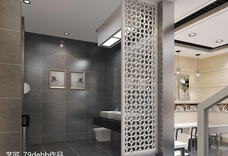 
工商联职工餐厅，休闲区设计方案 -4