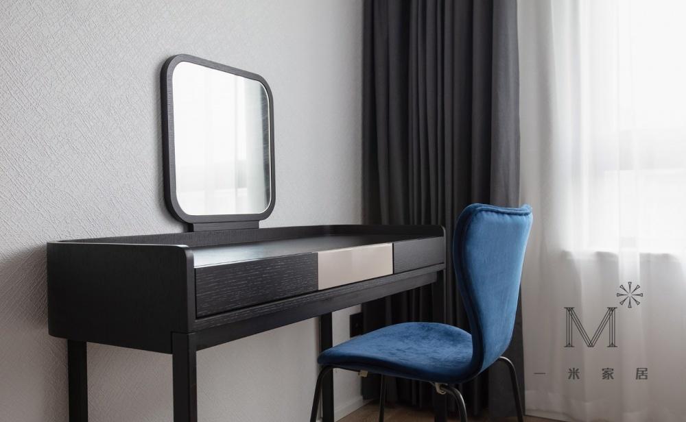 平层丨【一米家居】纯净苍穹，简而纯粹の家-23