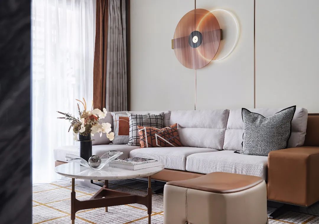 昆明天誉城售楼处与样板房 | 现代简约与爱马仕橙的碰撞-93