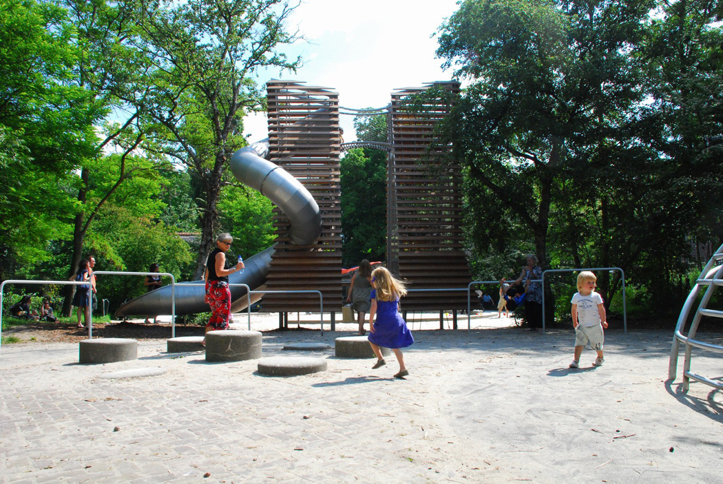 阿姆斯特丹 Vondeltuin 玩乐塔翻新设计-12