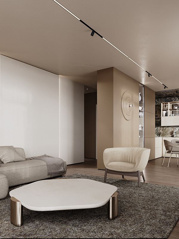 120㎡住宅设计 简约大气，尽显非凡品味！-8