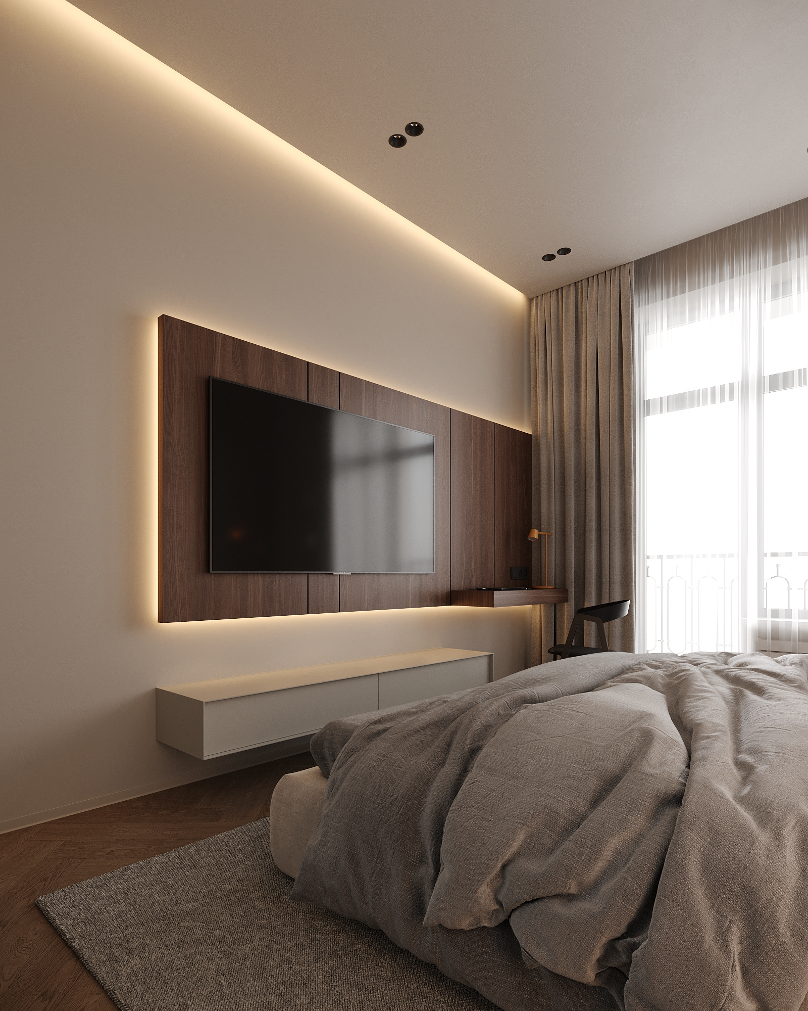 温暖色调的家庭舒适公寓丨拉脱维亚里加丨Bodes studio-16