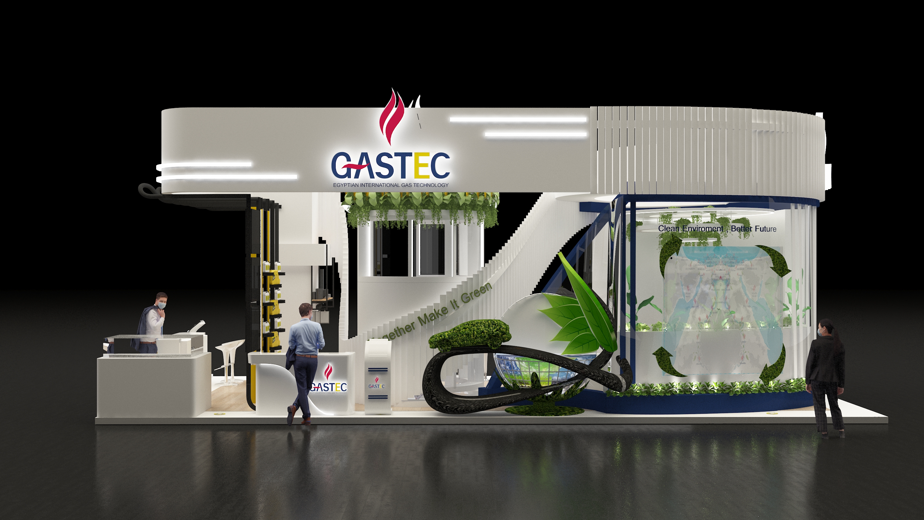 GASTEC 展位设计埃及石油展 2023-2