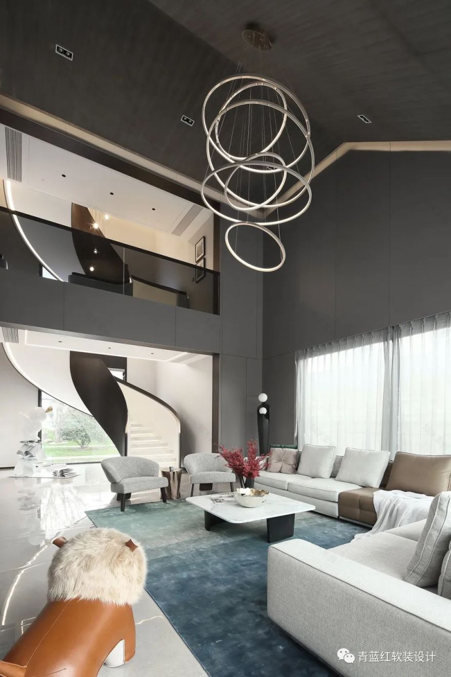 奉化莼湖 450m²别墅,音乐与温度的空间艺术-16